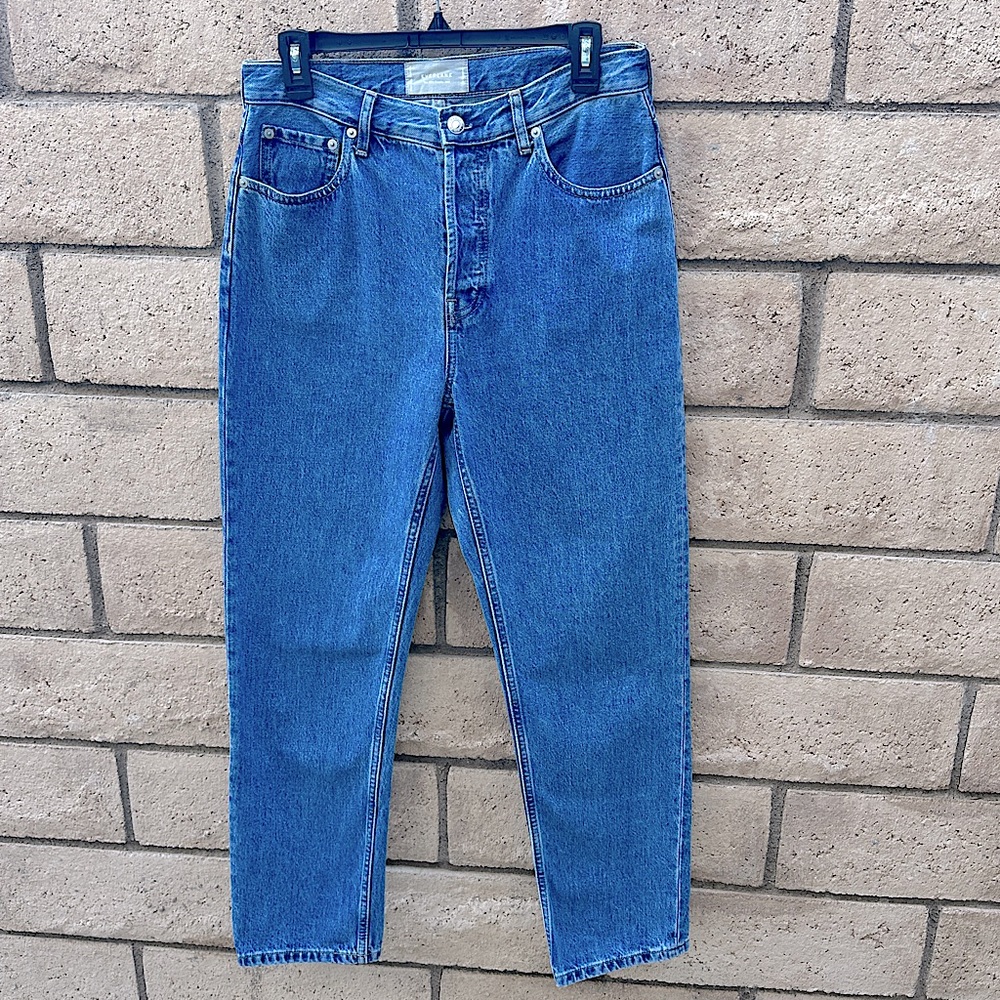 EVERLANE The 90's Cheeky Jean Organic Cotton Button-Fly Ankle Jeans